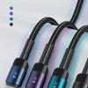 Four colored 20W PD fast charging cables for iPhone and Android devices