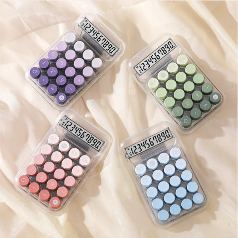 A collection of small plastic containers filled with colorful pills or beads arranged in a gradient pattern.