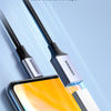 A USB C to USB 3.0 OTG adapter is shown connecting a cable to a smartphone.