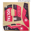 G Pro X Superlight Grip Tape für Maus mit rot-schwarz Muster