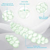 Ergonomic cloud wrist rest silicone base for keyboards and mice, waterproof, anti-slip, and skin-friendly.