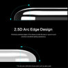 Diagram illustrating the 2.5D Arc Edge Design of a skate for improved e-sports touch and gliding.