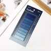 A pack of Gradient 10 color clear self-adhesive sticky notes displayed on a white background.