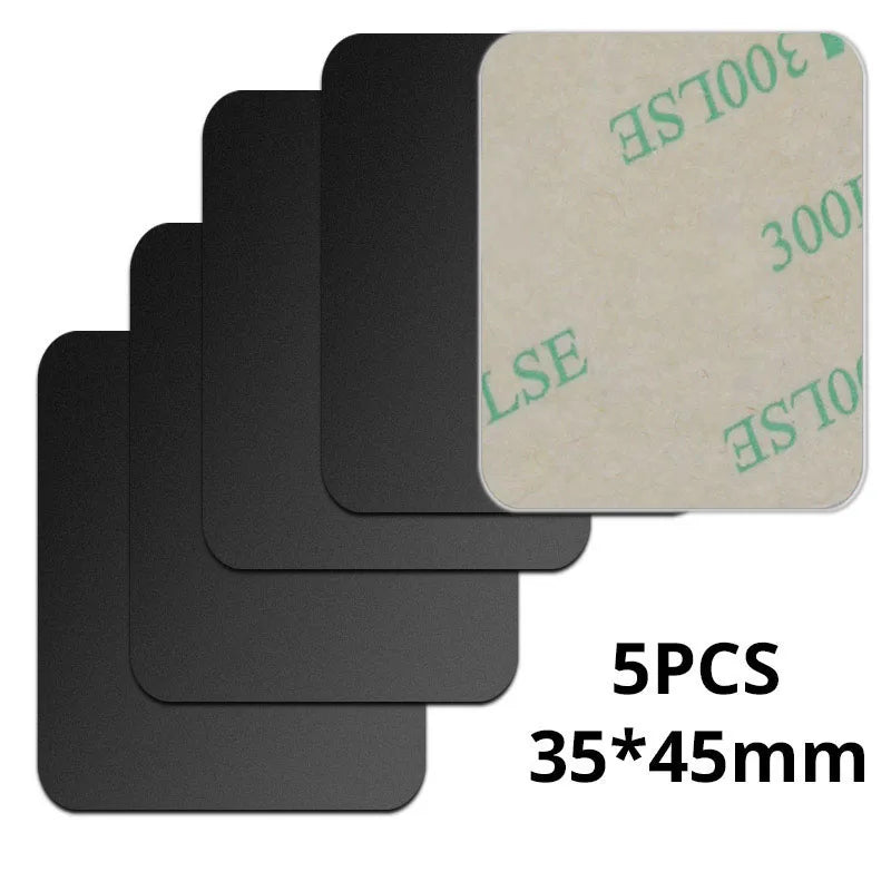 Five black magnetic mount plates with LSE markings and 35x45mm dimensions.