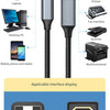 A cable with a square plug and interface for multi-device connectivity including laptop, printer, fax machine, scanner, and m
