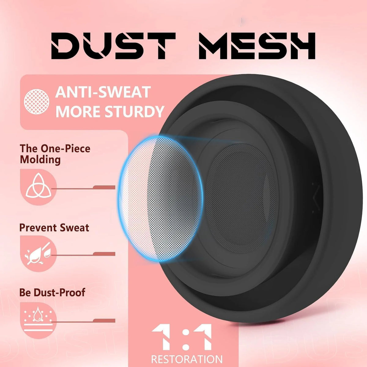 Embouts en silicone anti-salive et anti-poussière pour AirPods Pro