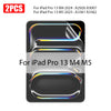 Two ultra-thin tempered glass screen protectors for iPad Pro 13 M4 and M5 models