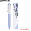 A single Berry Blue Zenyth pen is shown vertically against a white background.
