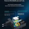 Diagram showing the internal components of a power adapter including a transformer, EMI filter coil, and main capacitor.