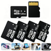 A set of high-speed microSD memory cards in various sizes and formats for smartphones, tablets, and cameras.