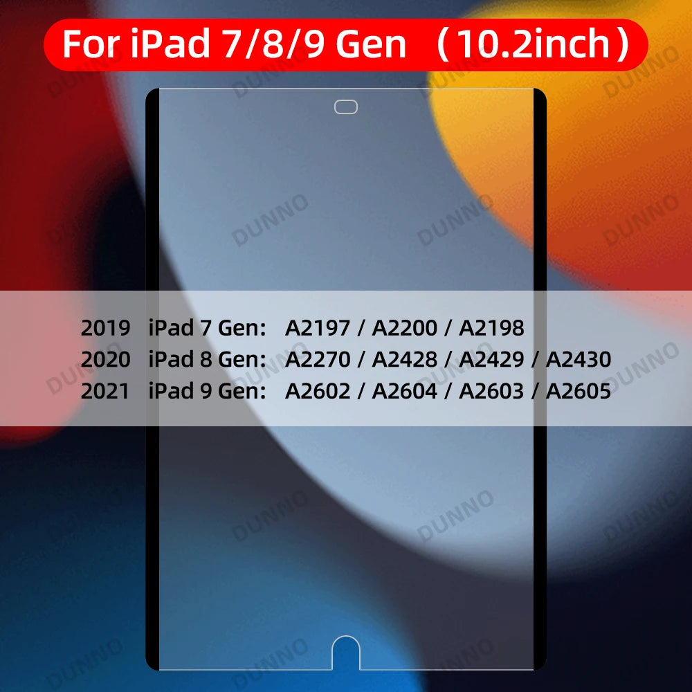 Magnetische Schutzfolie für iPad Generationen 7, 8 und 9