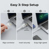 ثلاث خطوات توضح كيفية إعداد كابل إيثرنت Cat6 عالي السرعة للشبكات