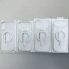 Cuatro fundas protectoras magnéticas transparentes para iPhone y iPad