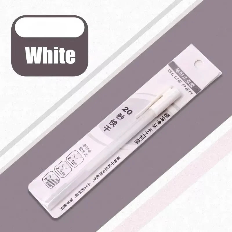 White glue pen for precision crafting shown in packaging