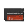 Tarjeta Memory Stick PRO-HG Duo negra de 8GB con clasificación HX.