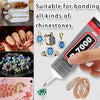 Precision adhesive jewelry glue suitable for bonding all kinds of rhinestones and jewelry.
