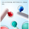 Close-up view of various colored smooth gel pens demonstrating pressure sensitivity and quick drying features.