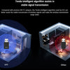Diagram comparing Tenda intelligent algorithm assistance for stable signal transmission between U11 and other devices.