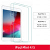 Comparison chart showing models and screen sizes for iPad Mini 4 and iPad Mini 5