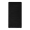 A black flexible silicone multi-angle phone and tablet stand.