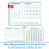 Math Manipulatives Dry Erase Sheets featuring Part-Part-Whole and Ten Frames for teaching numbers 1-120