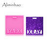 Pink and purple silicone resin molds featuring the text YAVIXRAY