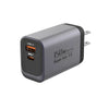 A gray wall charger with a USB-A port and PPS support for fast charging.