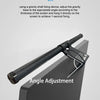 A black LED monitor light bar is shown with an angle adjustment mechanism, designed for easy installation.
