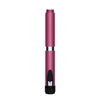 A pink reusable peptide beauty injector pen with a silver cap and black tip.