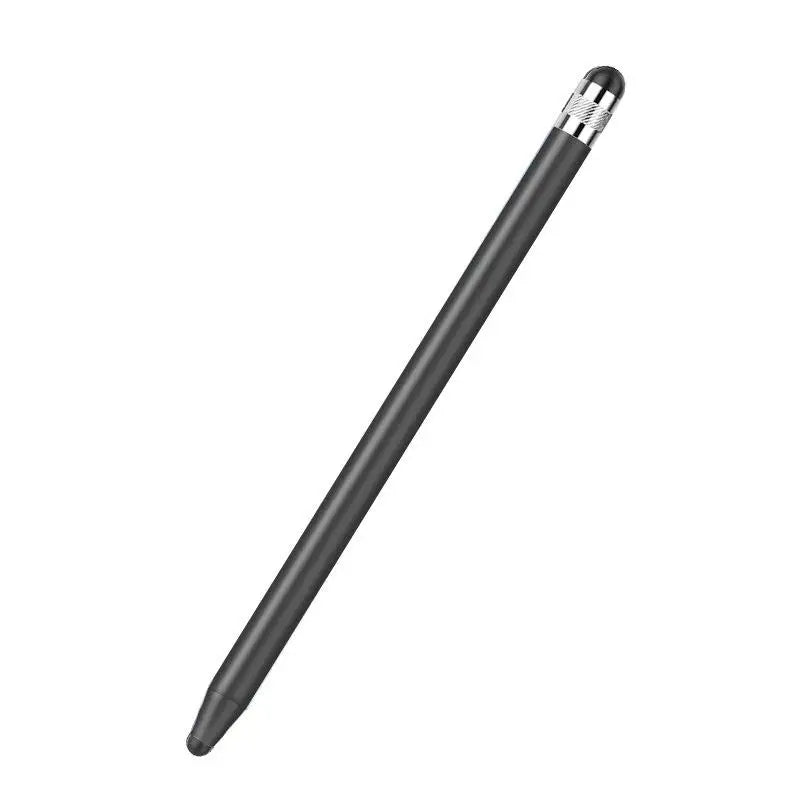 Schwarzer Präzisionsgitterfaser-Stift in Diagonalansicht vor weißem Hintergrund