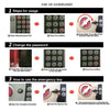 Instructions for using a digital lock safe box including steps to use guidelines and change the password