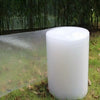 A roll of white thickened bubble wrap used for shockproof cushioning packaging.
