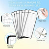 A set of high quality magnetic dry erase board lists with various features like washable, rounded corners, and ability to be 