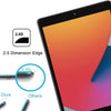 Diagram showing the 2.5 Dimension Edge of a screen protector compared to others.