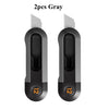 Two gray Deli Mini Pocket Knives shown side by side.