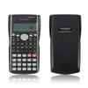A black scientific calculator with a digital display showing 33 and a separate black casing.