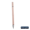 Rosegoldfarbiger Präzisionszeichner-Stift mit metallischem Finish.