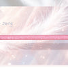 A pink glittery protective stand cover for an iPad, labeled as only 260g.