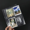 A set of five clear envelopes containing various documents and cash, including a $6 bill and a photograph.