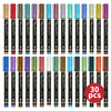 A collection of 10 skin painting face paint kits in various colors and packaging.