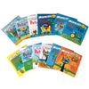 A set of Pete the Cat picture books for early learning featuring Pete in various situations.