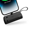 A black compact power bank is shown next to a smartphone displaying 88% charge.