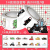 A set of 14 cute Bongo cat animal sealing stickers for DIY decoration shown in various designs.