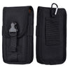 Black multilayer card slot phone pouch for Doogee and similar models