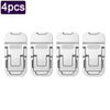Four portable aluminum alloy laptop stands for adjustable viewing angles