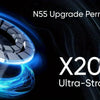 Close-up of an N55 Upgrade Permanent Magnet X200N55 ultra-strong magnets used in a 360° magnetic phone holder.