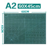 A2 size 60x45cm double-sided self-healing cutting mat for crafting and sewing