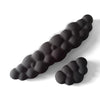 Black ergonomic memory foam wrist rest pad for desk and mouse