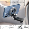 Blender magnetischer Handyhalter, der die Blickwinkel für 180- und 360-Grad-Rotation demonstriert.