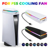 A white PC cooling fan with RGB lighting and a separate fan unit shown in various angles.